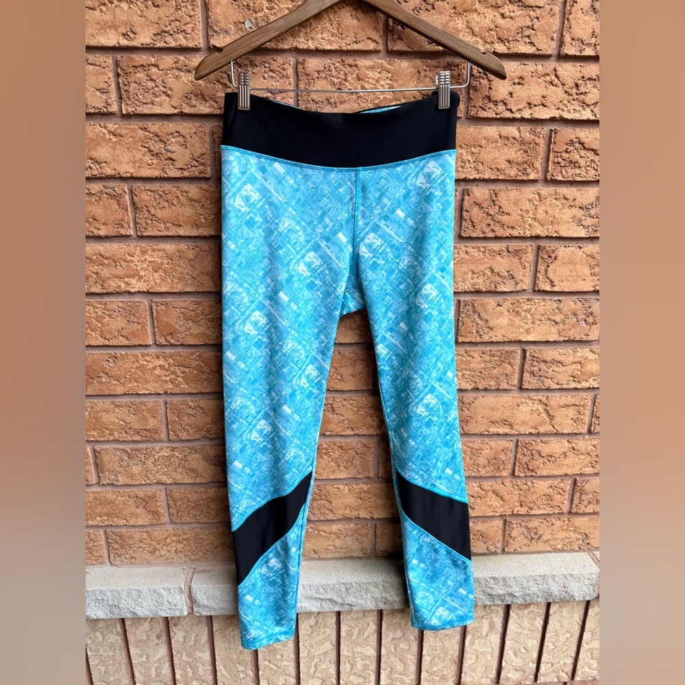 10/$25 • NYL Blue Print Active Elastic Waist Pants‎